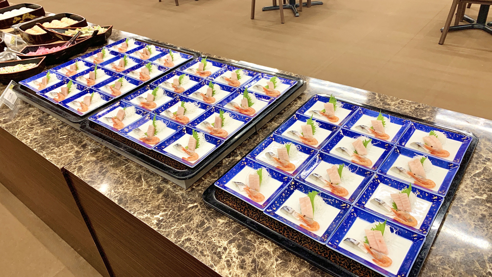 夕食バイキング一例