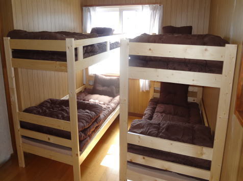 ピラガ２寝室(二段ベッド)