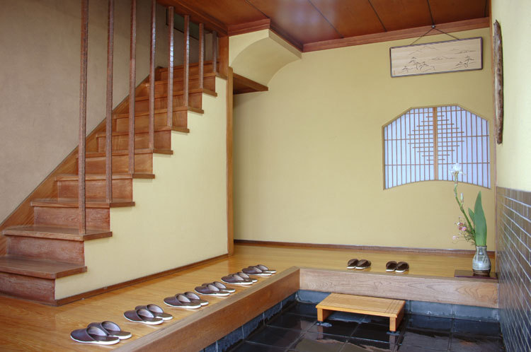 旅館玄関