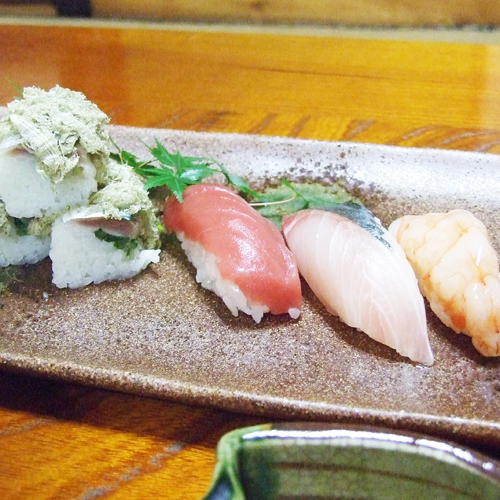 *【握り寿司】ご主人と女将の自慢の料理をどうぞ♪