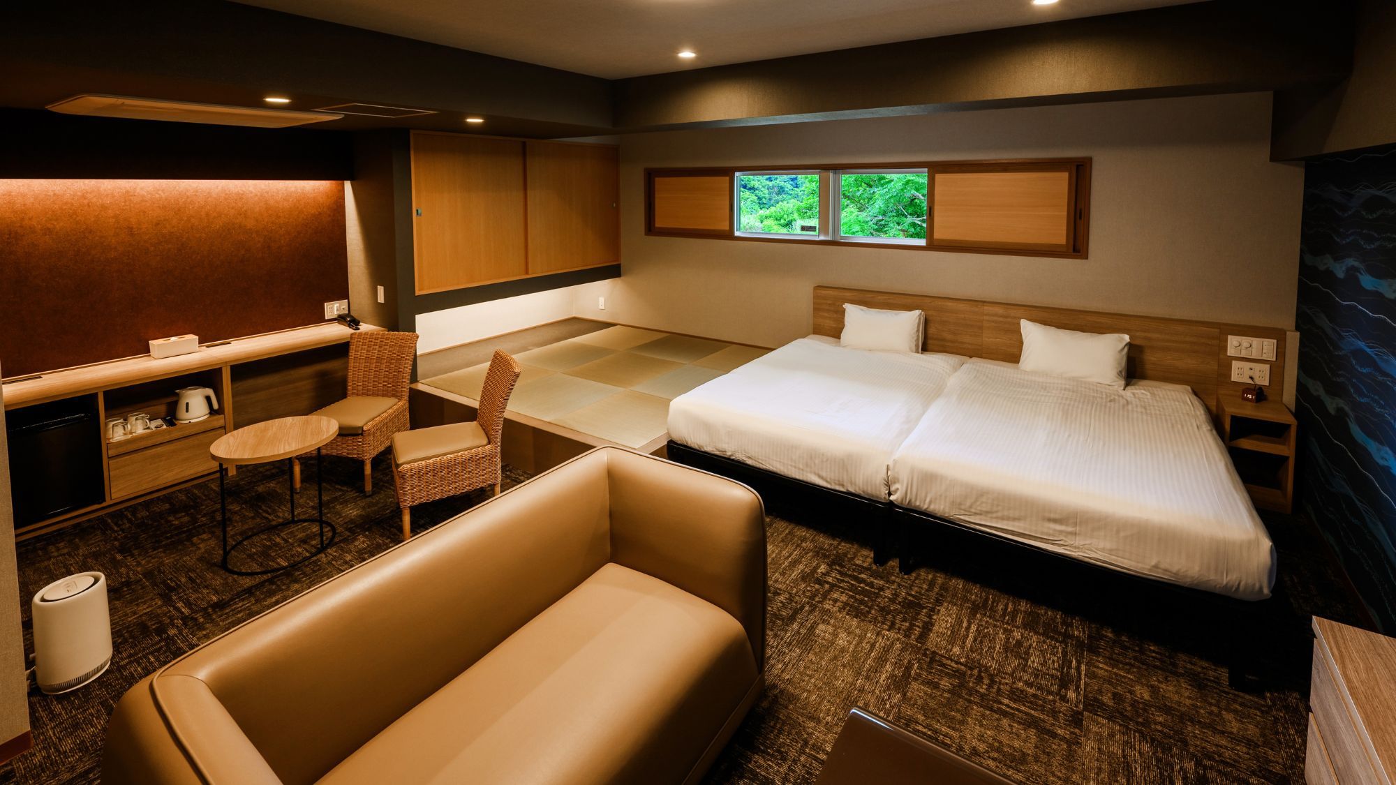  【ファミリールーム45㎡/禁煙】落ち着いた家族向けルーム。    