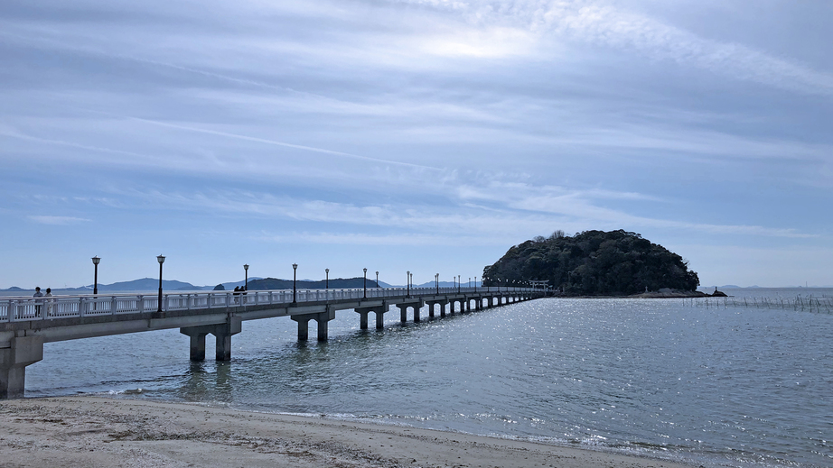 蒲郡竹島島全体が天然記念物に指定されている「竹島」
