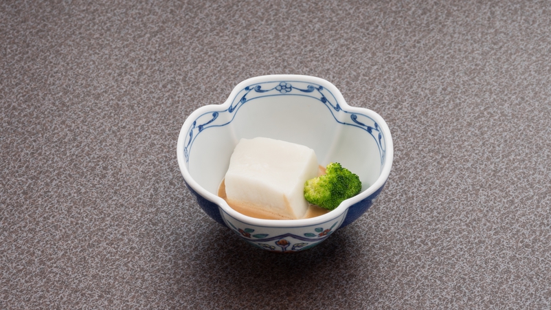 *【夕食一例】胡麻豆腐