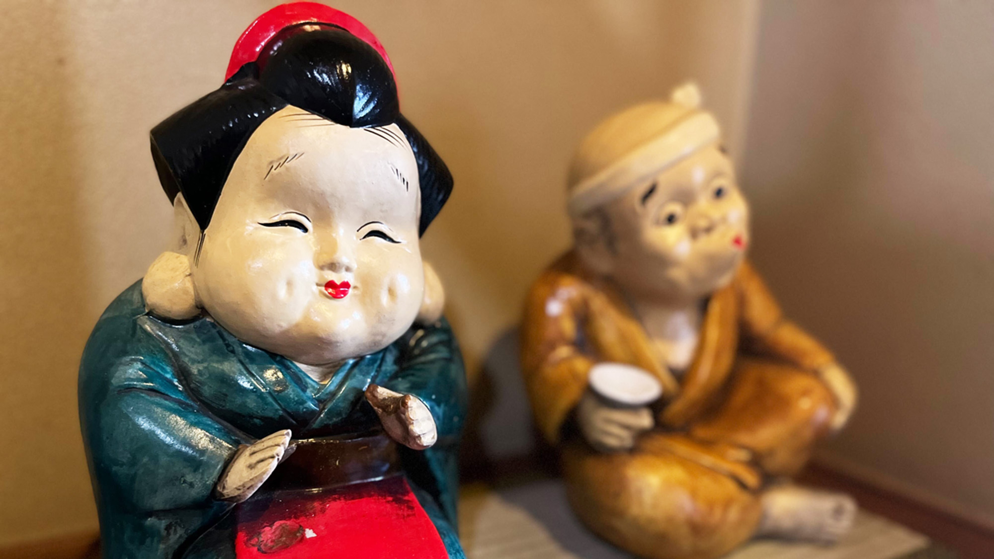 ＃【館内】館内にはかわいい小物を置いております