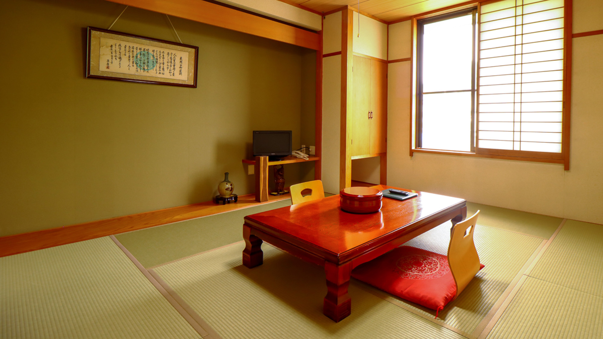 #【新館和室9.5畳】1〜3名様に最適広め希望ならこのお部屋