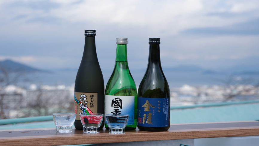 地酒飲み比べ