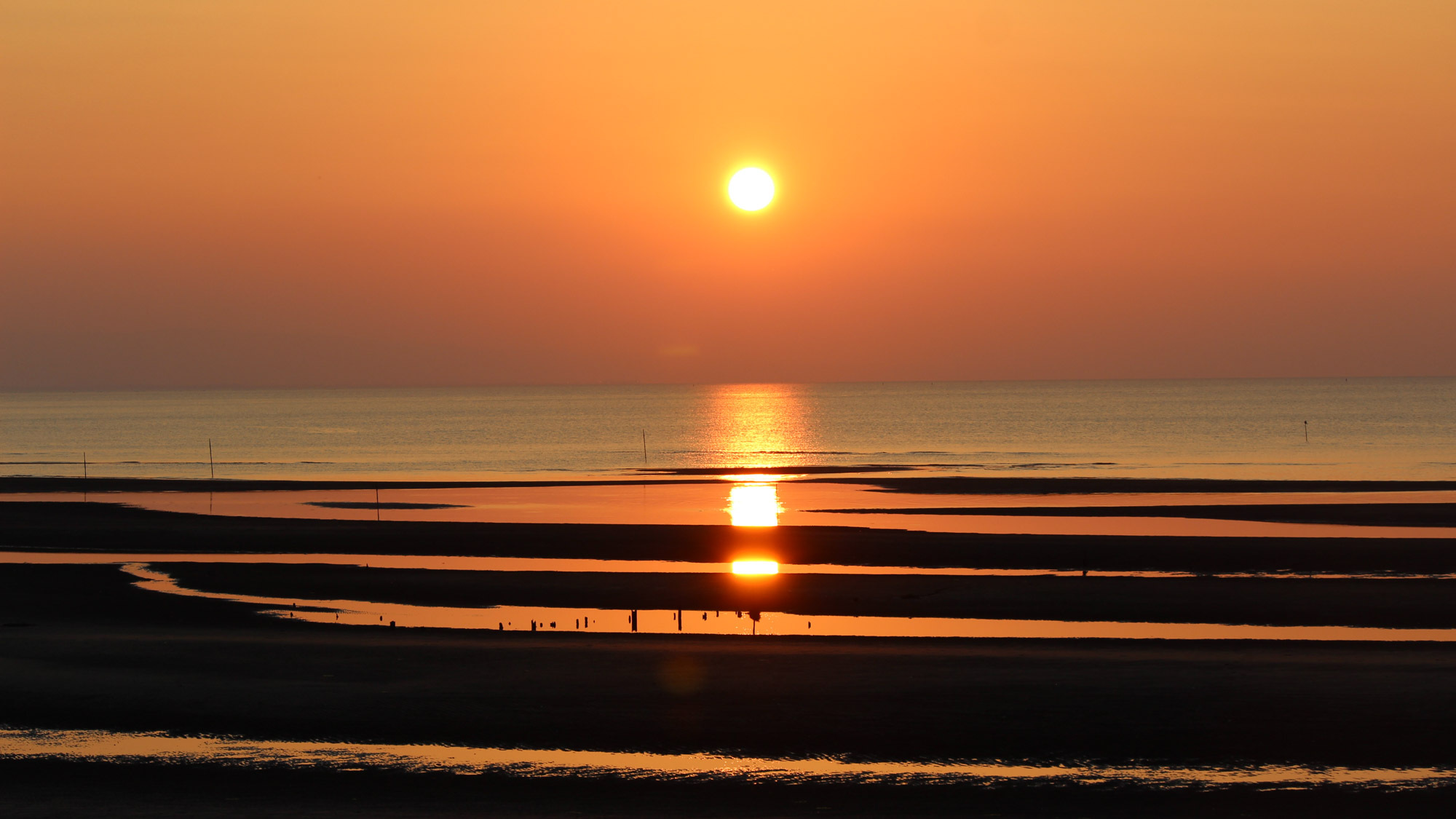 *【観光】真玉海岸の夕陽