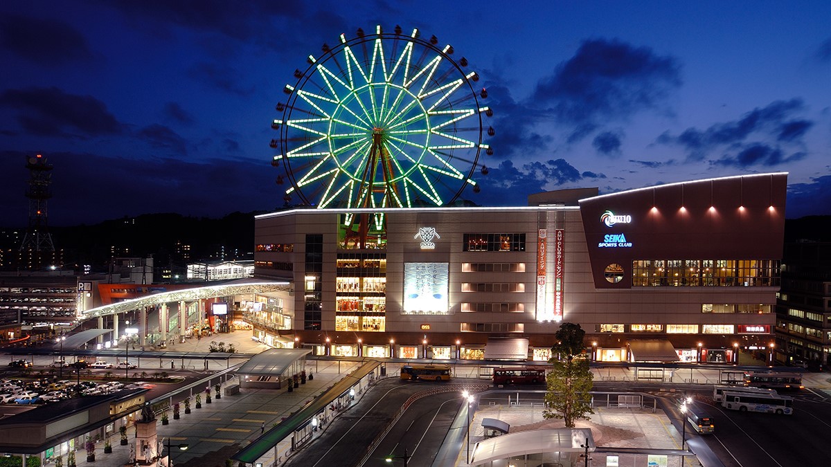鹿児島中央駅（夜）