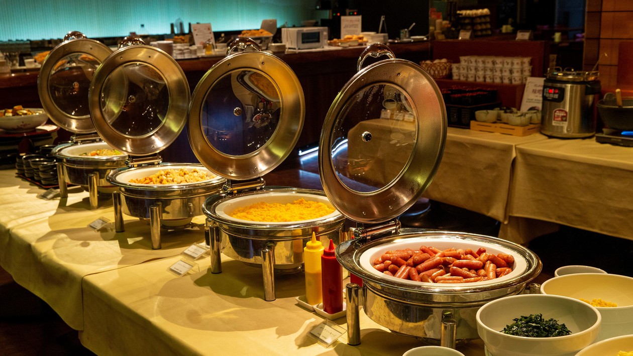 朝食バイキングレイアウト