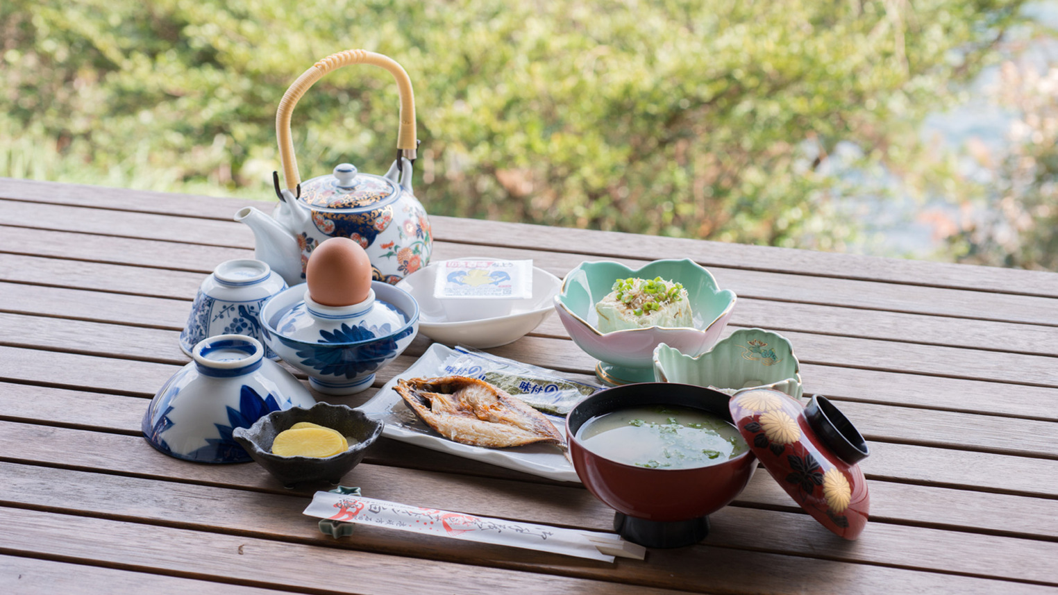 *【朝食一例】和定食を食べて1日を元気良くスタート