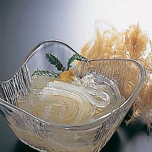 ご主人自らとった天草で作ったところ天、涼しい味を！