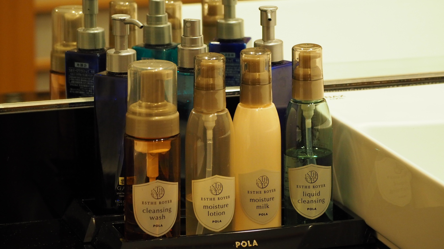 特別室専用のアメニティ