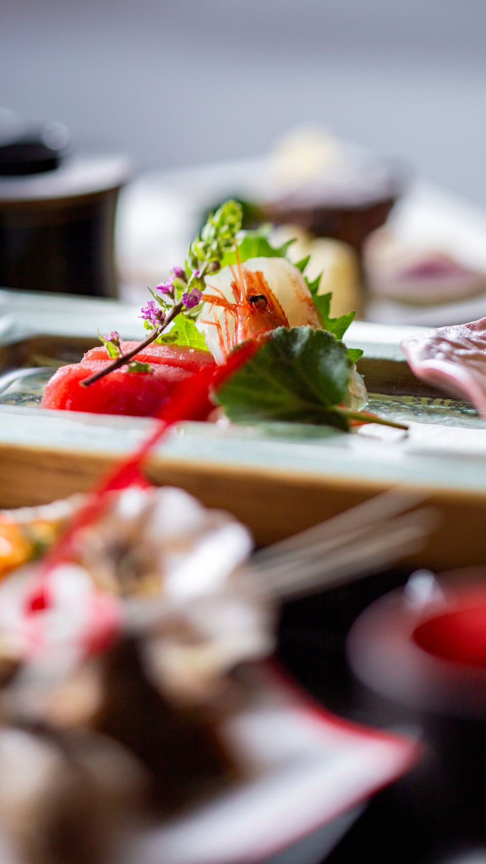 KAISEKI料理−婚礼一品の例