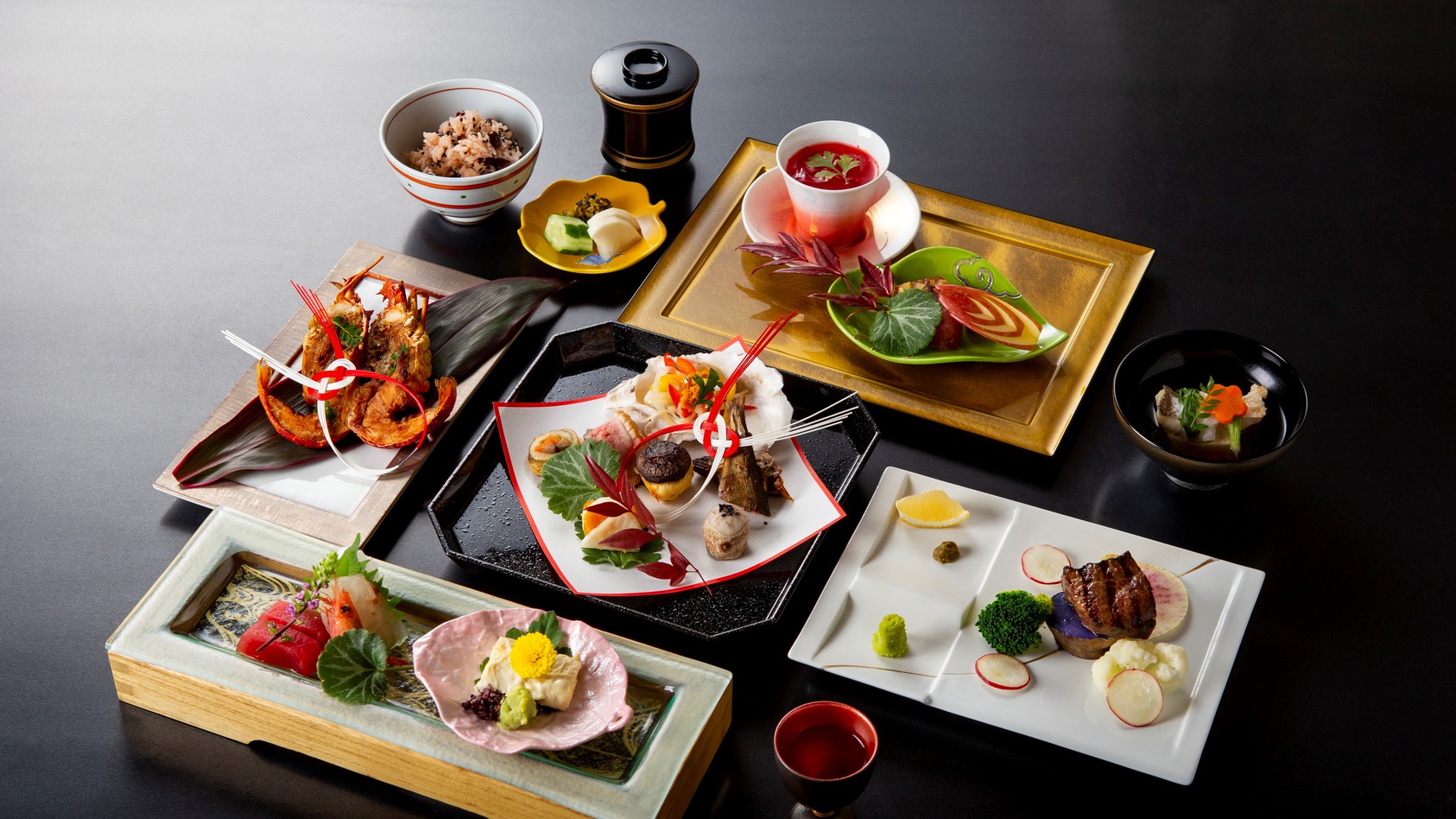 KAISEKI料理−婚礼の例