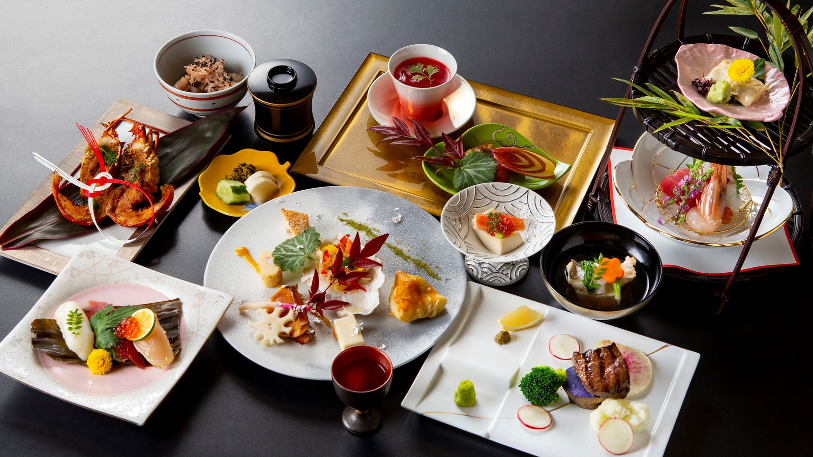 KAISEKI料理−婚礼の例