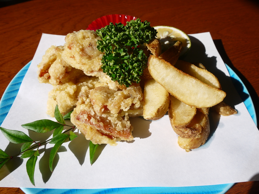 一品料理唐揚げカレー風味