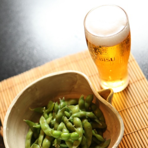 夏の頃。冷たい生ビールが美味しい頃。新潟の枝豆が美味しい頃。