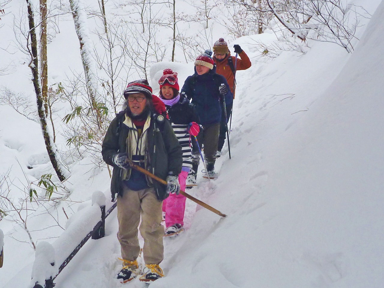 【冬の体験ツアー】 スノーハイク
