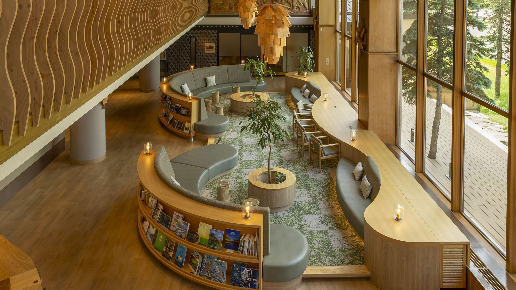 ロビー／靴をぬいで寛げるロビー（イメージ）