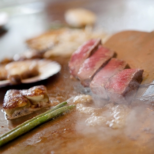 国産牛フィレステーキ鉄板焼き
