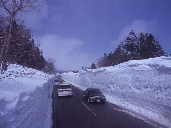 スカイライン雪の回廊