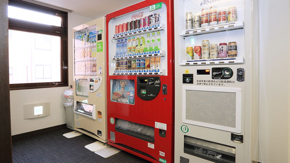 自動販売機コーナー