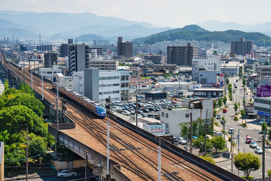 【トレインビュー】東側客室からの眺望