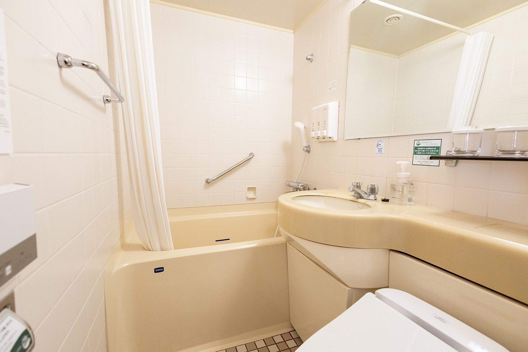 ツインルーム ユニットバス