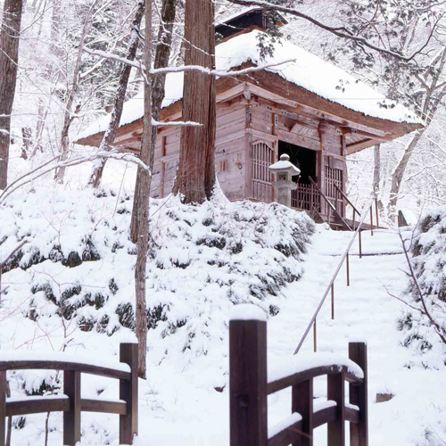 「冬の景色」冬を感じるには、雪を感じることから