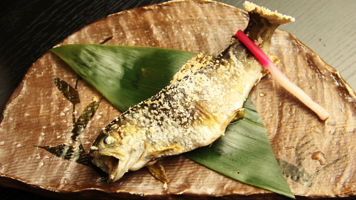 夕食_岩魚