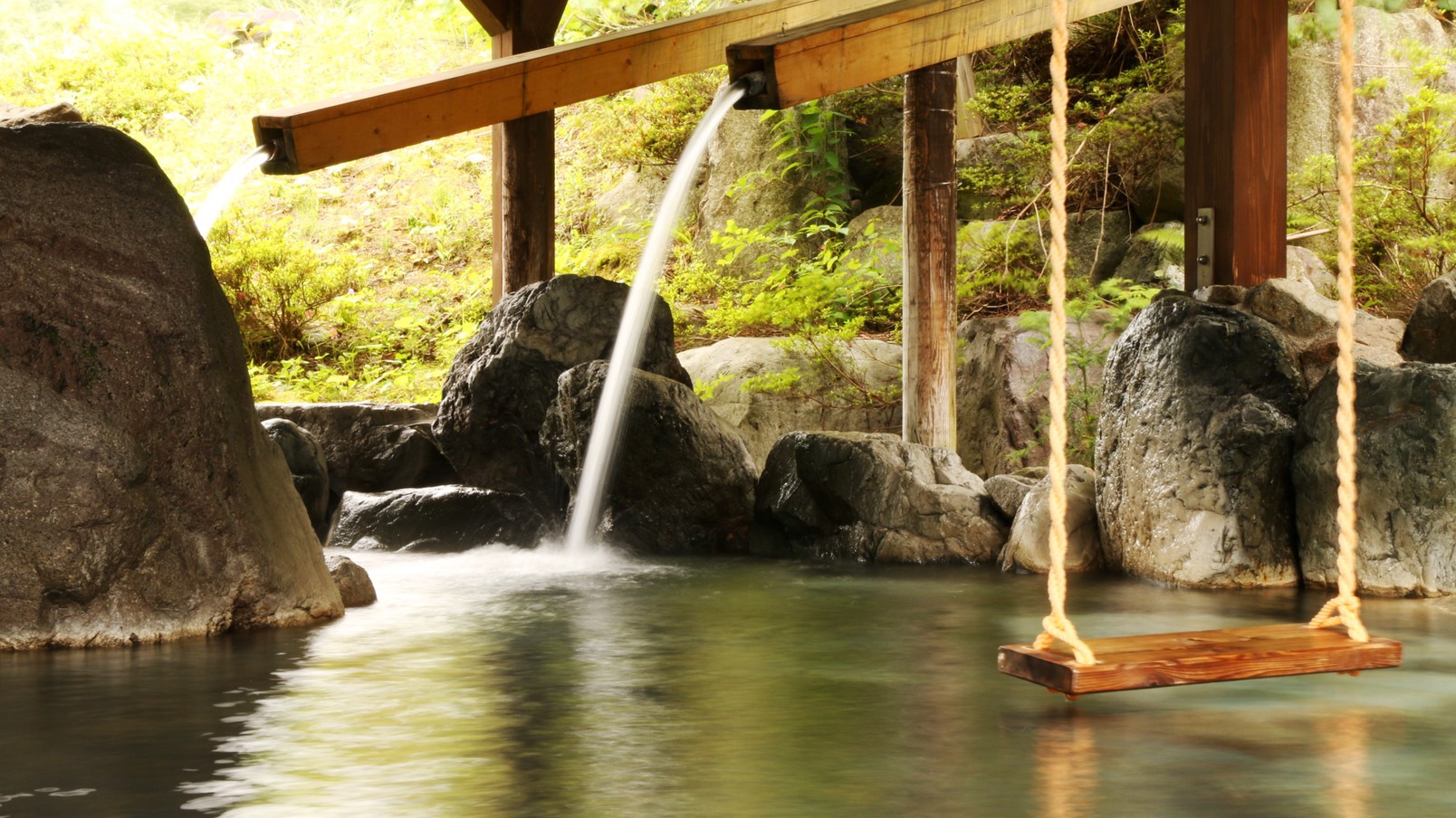 温泉山伏の湯貸切露天