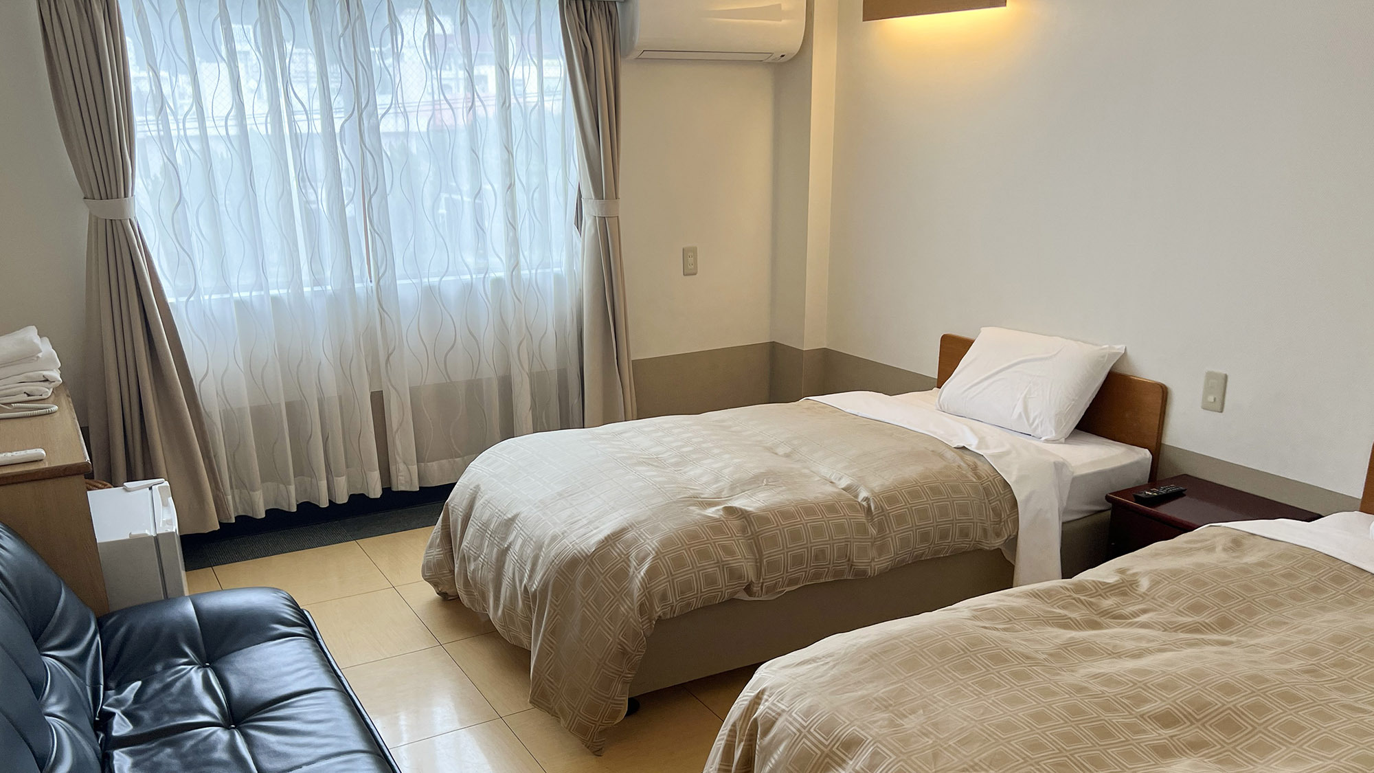 ・【ゆったりツイン】ファミリー向けツイン。3名様でのご宿泊の場合はエキストラベッドを追加致します