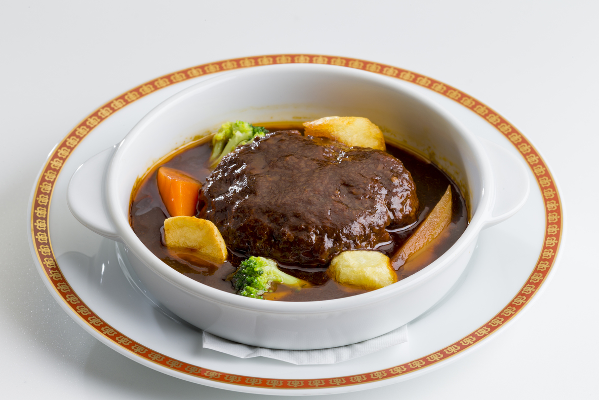 選べるご夕食プラン シチューハンバグ