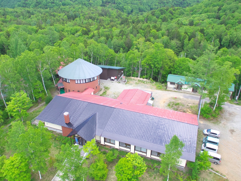 上空から見た日和田高原（イメージ）