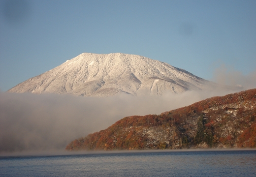 野尻湖秋