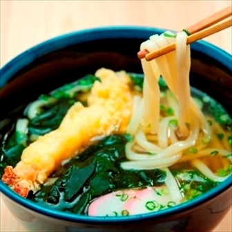 【夕食】オリジナルスープがいい！『天ぷらうどん』