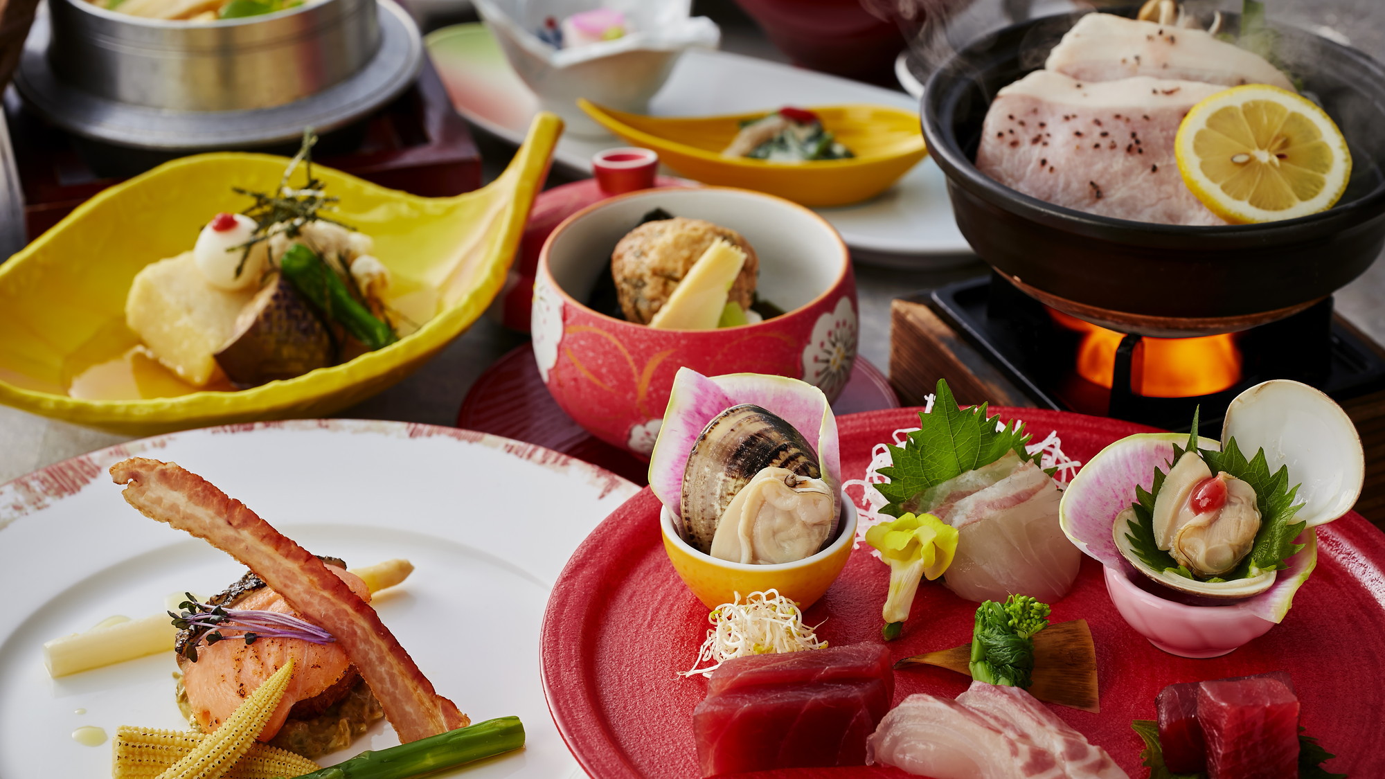 【季節の会席】奈良のブランド肉と旬の食材を味わう会席
