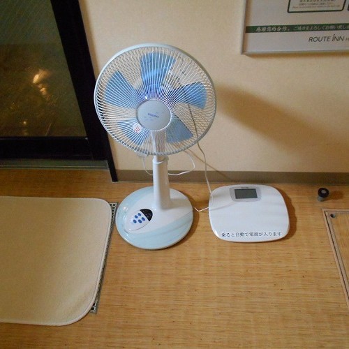 扇風機・体重計