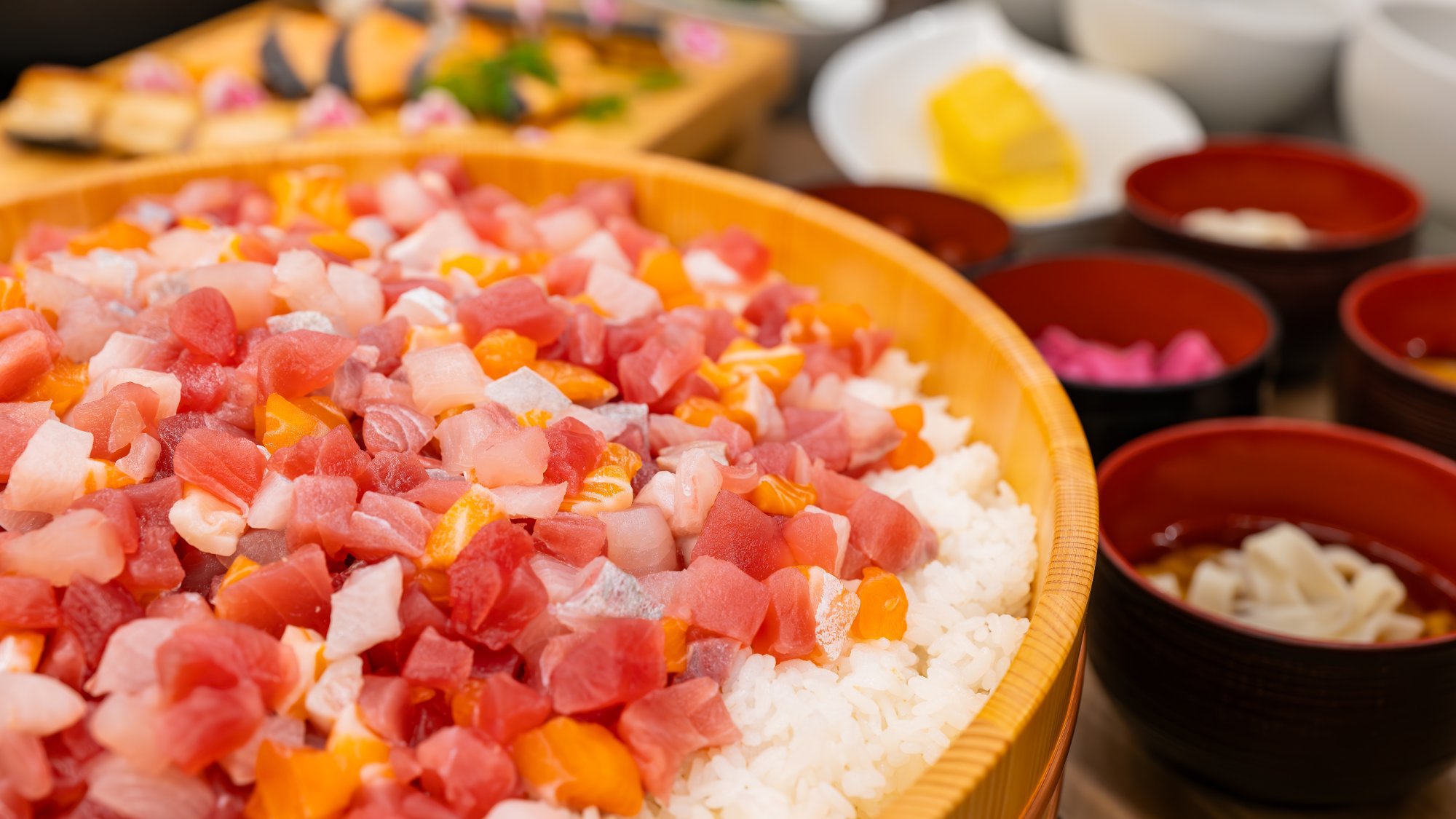 朝食ビュッフェ