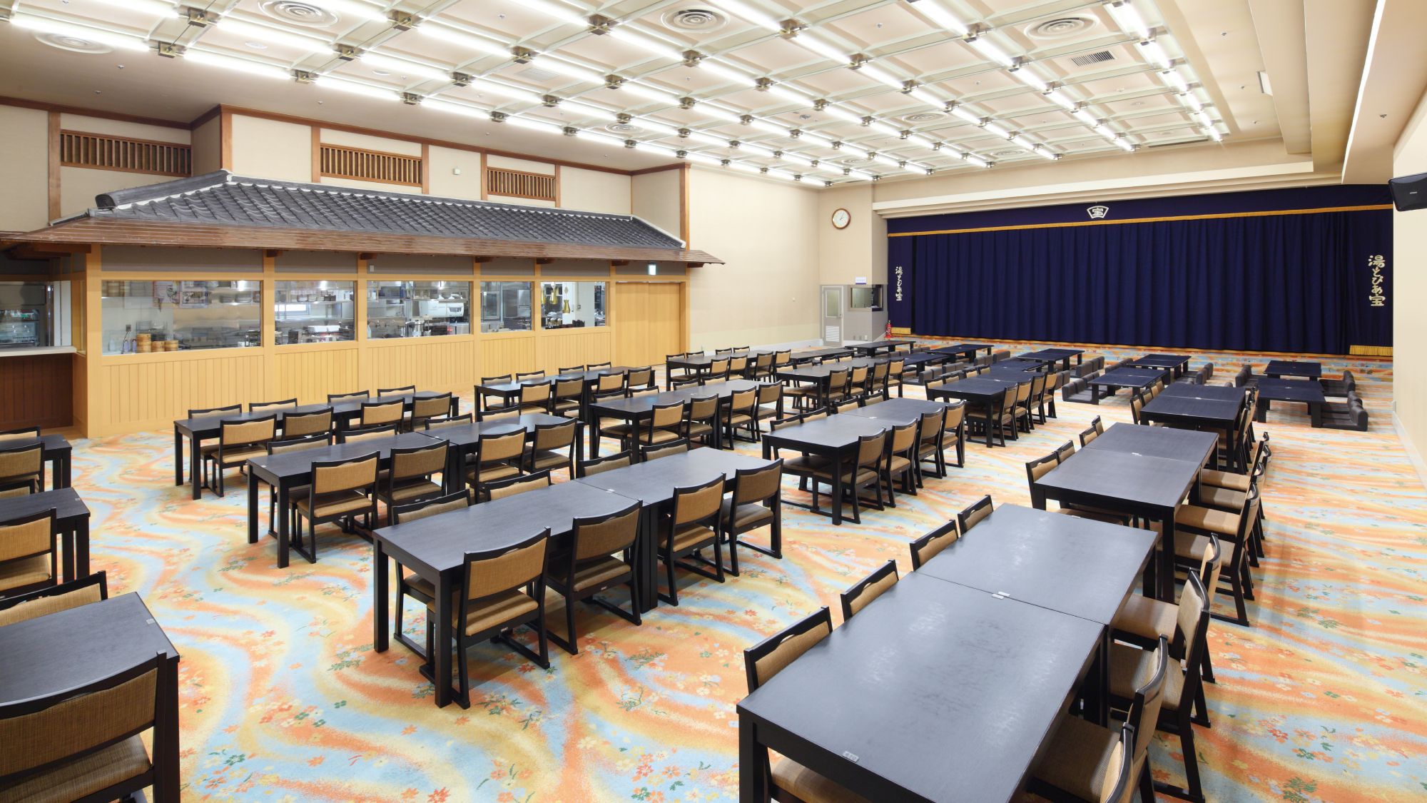朝食会場おたから亭「大広間」