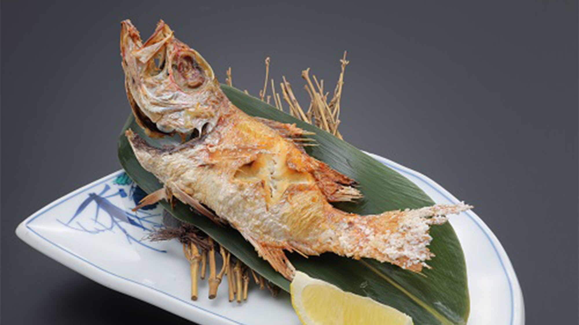 ・【夕食一例】ノドグロ塩焼き。脂がのった身が絶品です