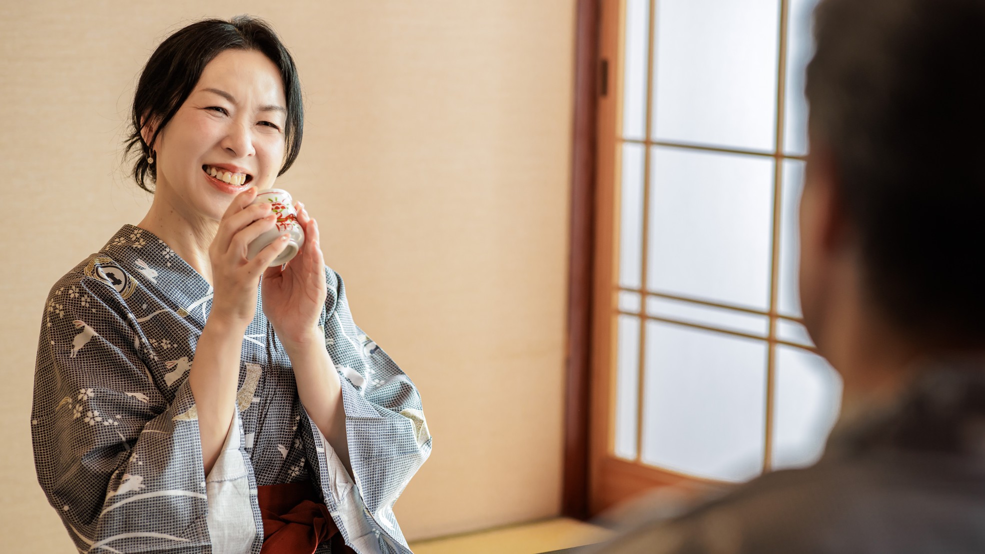 チェックインしたら、和室でゆったりリラックス♪