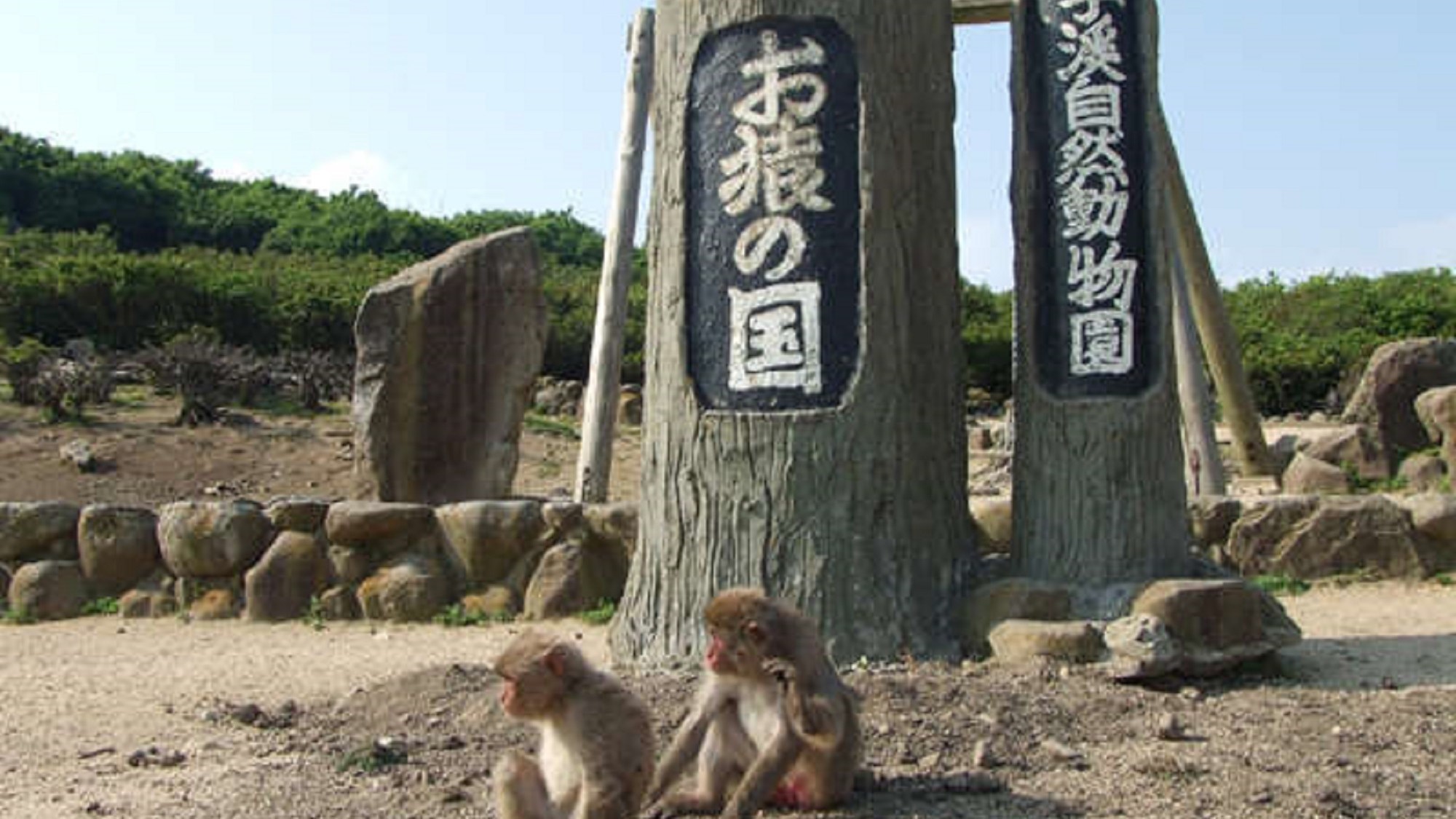 銚子渓お猿の国