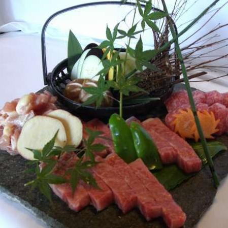 ステーキ&炭火焼プラン画像用