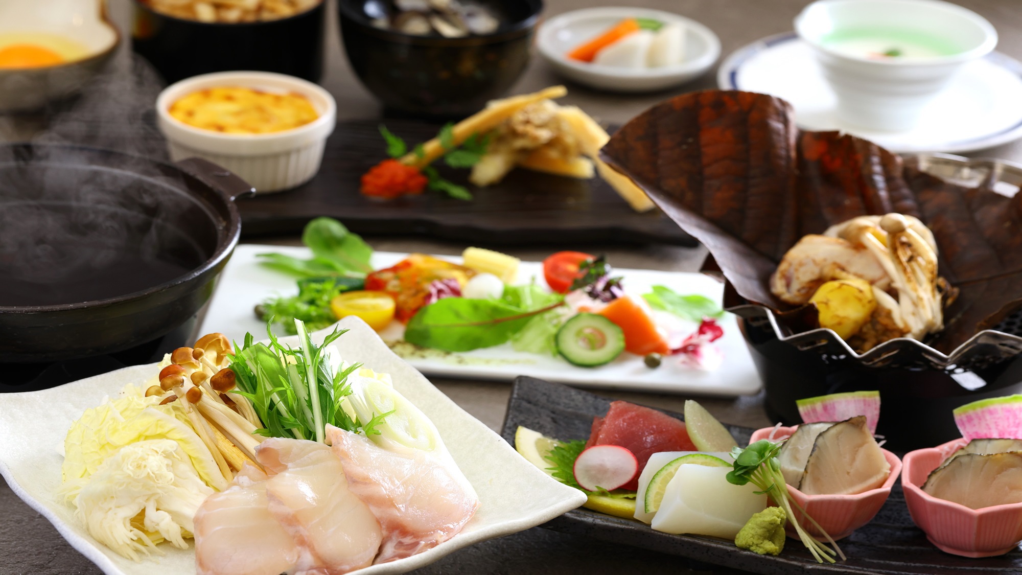 【50歳以上限定特別価格　夫婦・カップルの茨城旅】【季節の会席】茨城県の食材を楽しめる会席