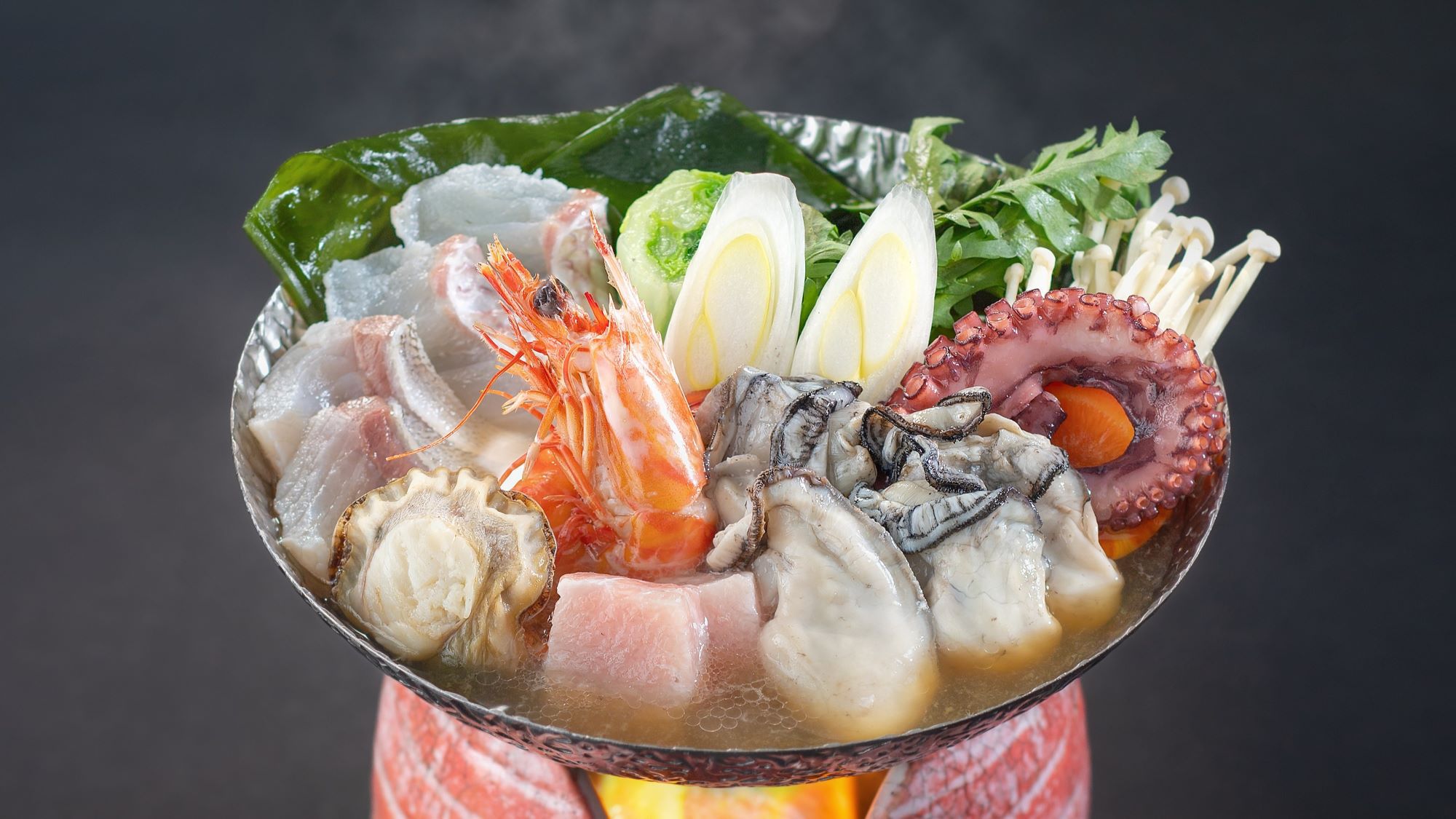 牡蠣海鮮鍋