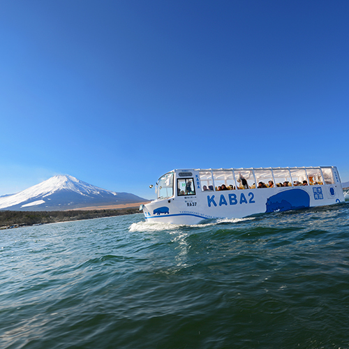 山中湖のKABAバスのチケット付きプラン