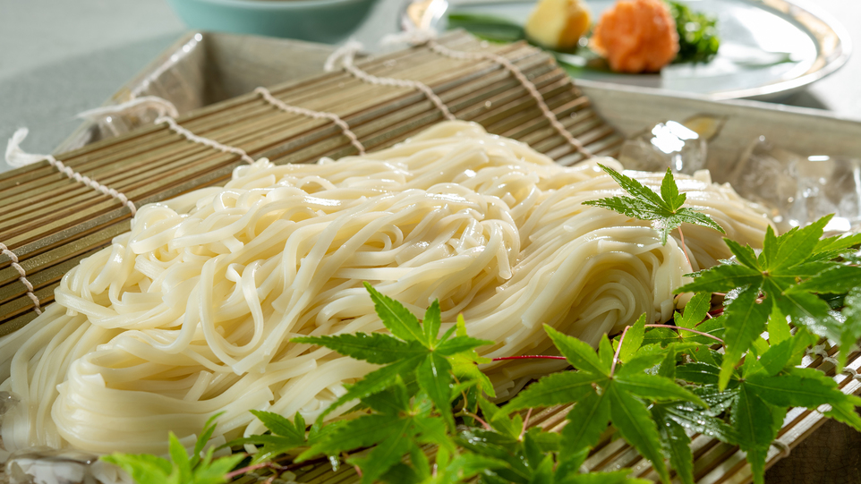 ＜朝食バイキング＞稲庭うどん