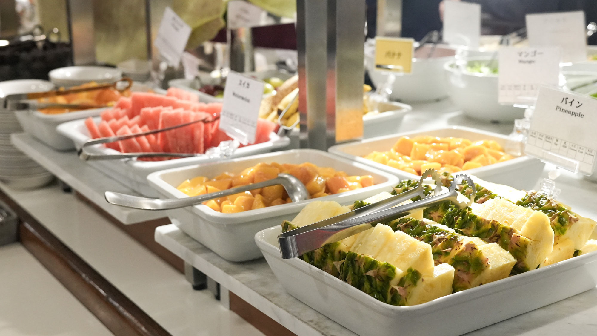 朝食（例）フルーツ