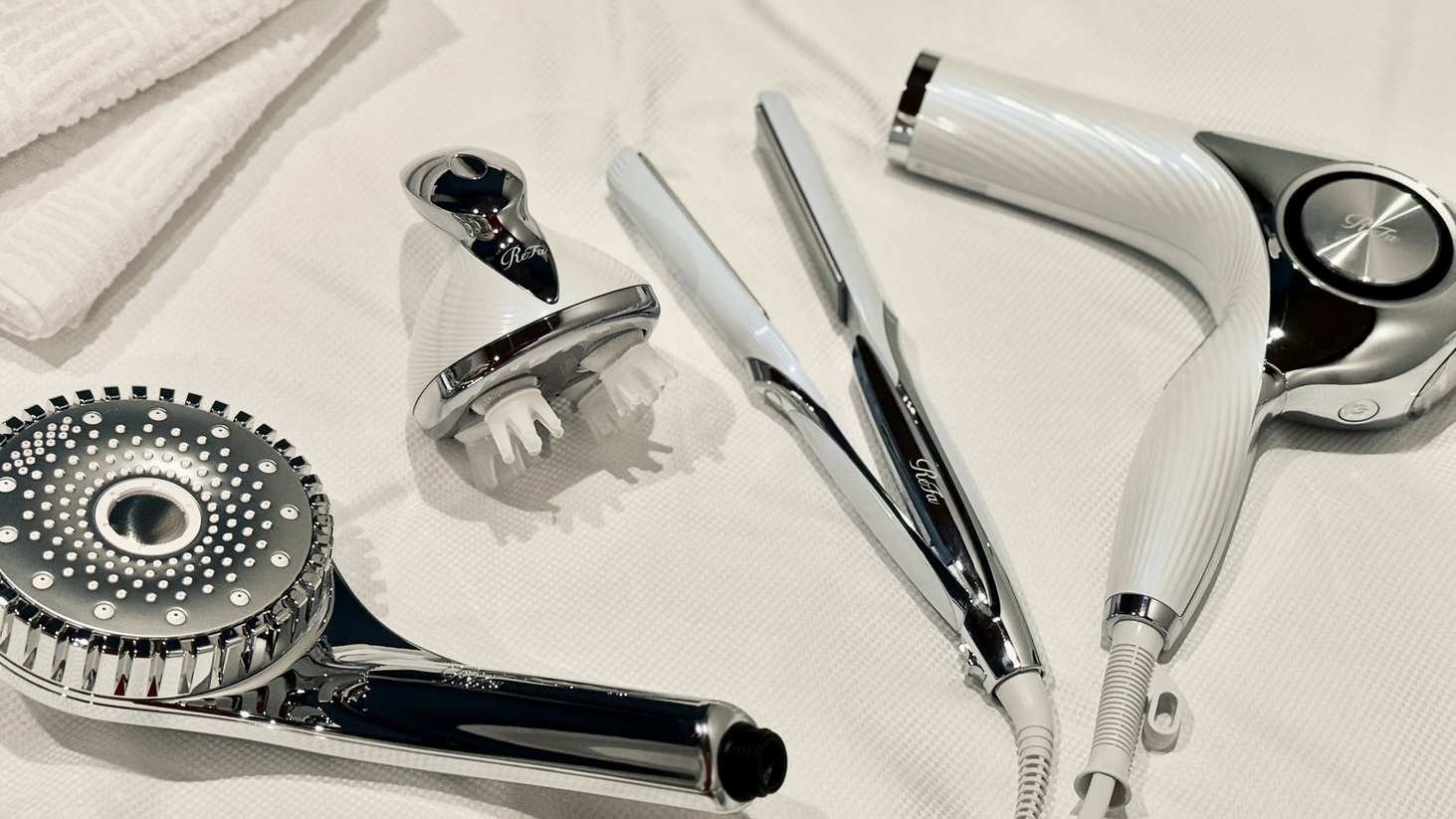 温泉半露天風呂付特別室〜「花扇」kasen 〜備え付けのReFa